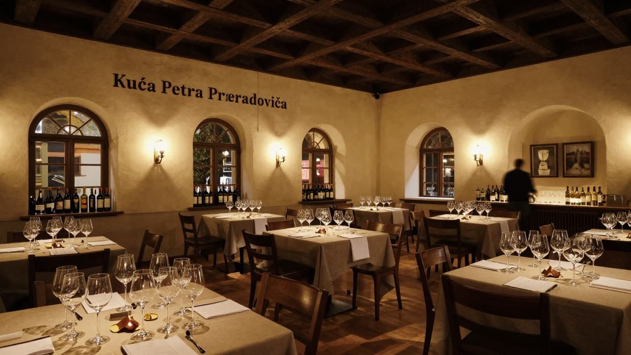 Ambijentalno svjetlo i čaše vina