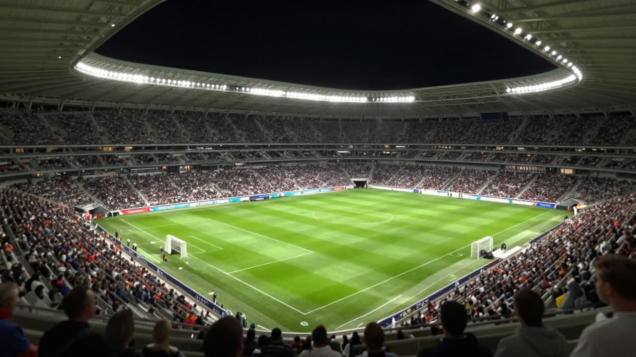Reklamni natpisi na stadionskim pločama
