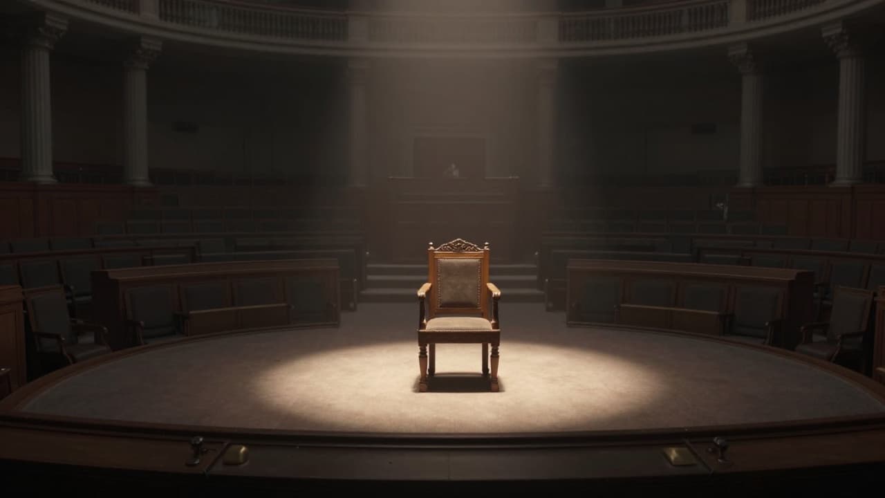 Empty space in the parliament