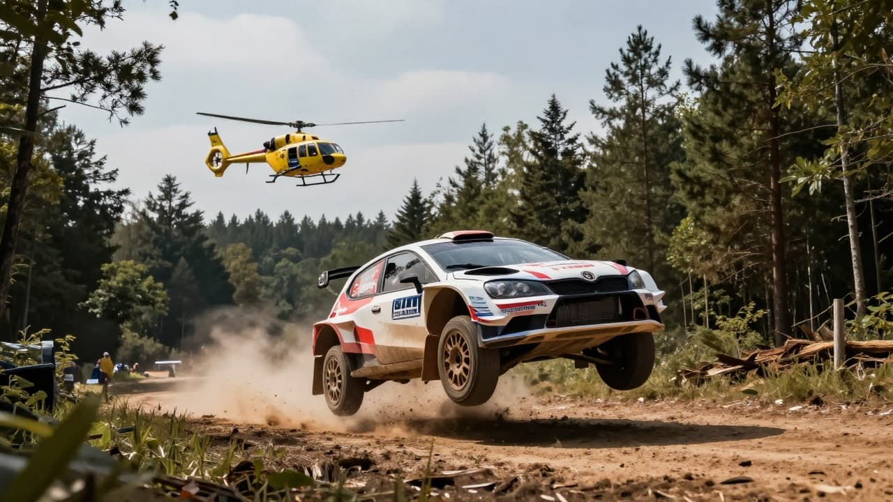 Rali autom na asfaltu