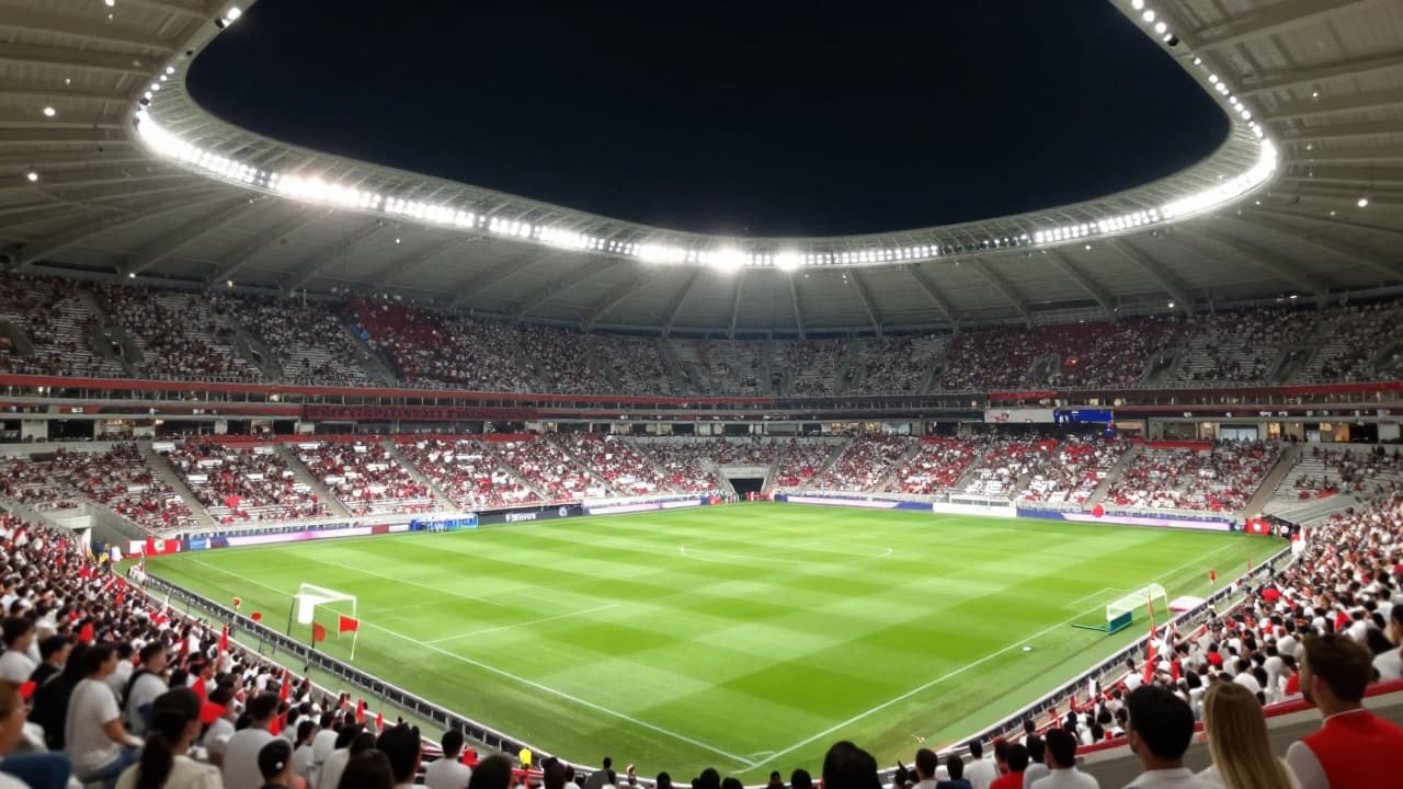 Stadion ispunjen navijačima