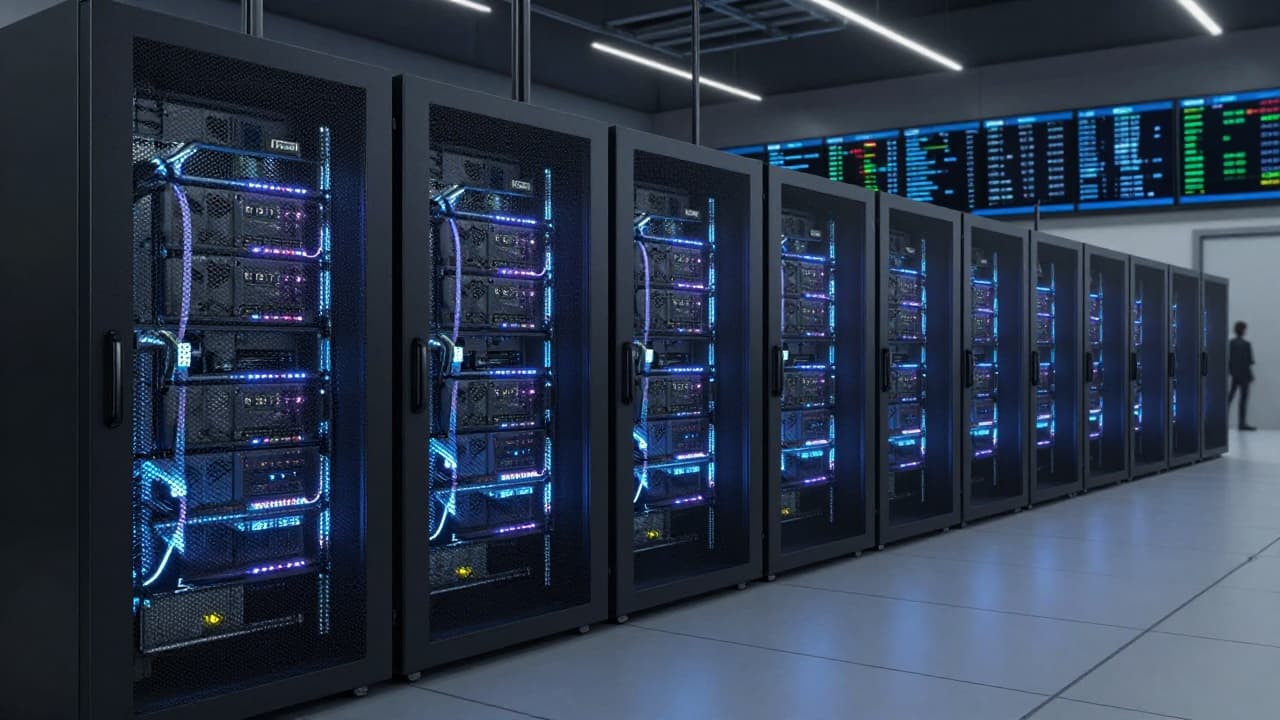 Serveri u data centru