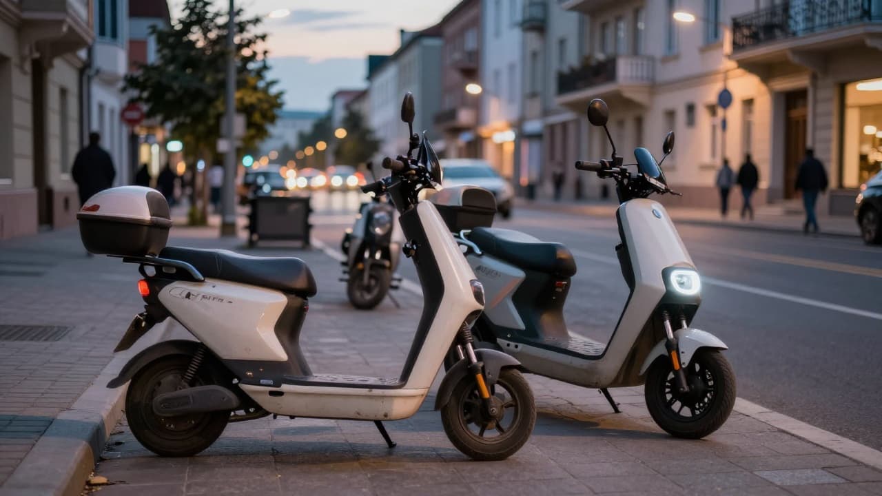 Hrvatski policajci uz oduzete električne romobile