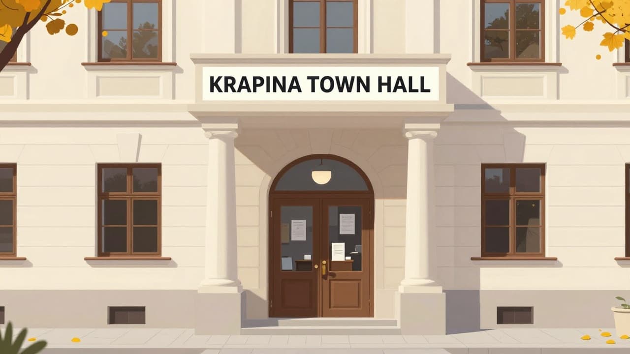 Zgrada Grada Krapine s dokumentima