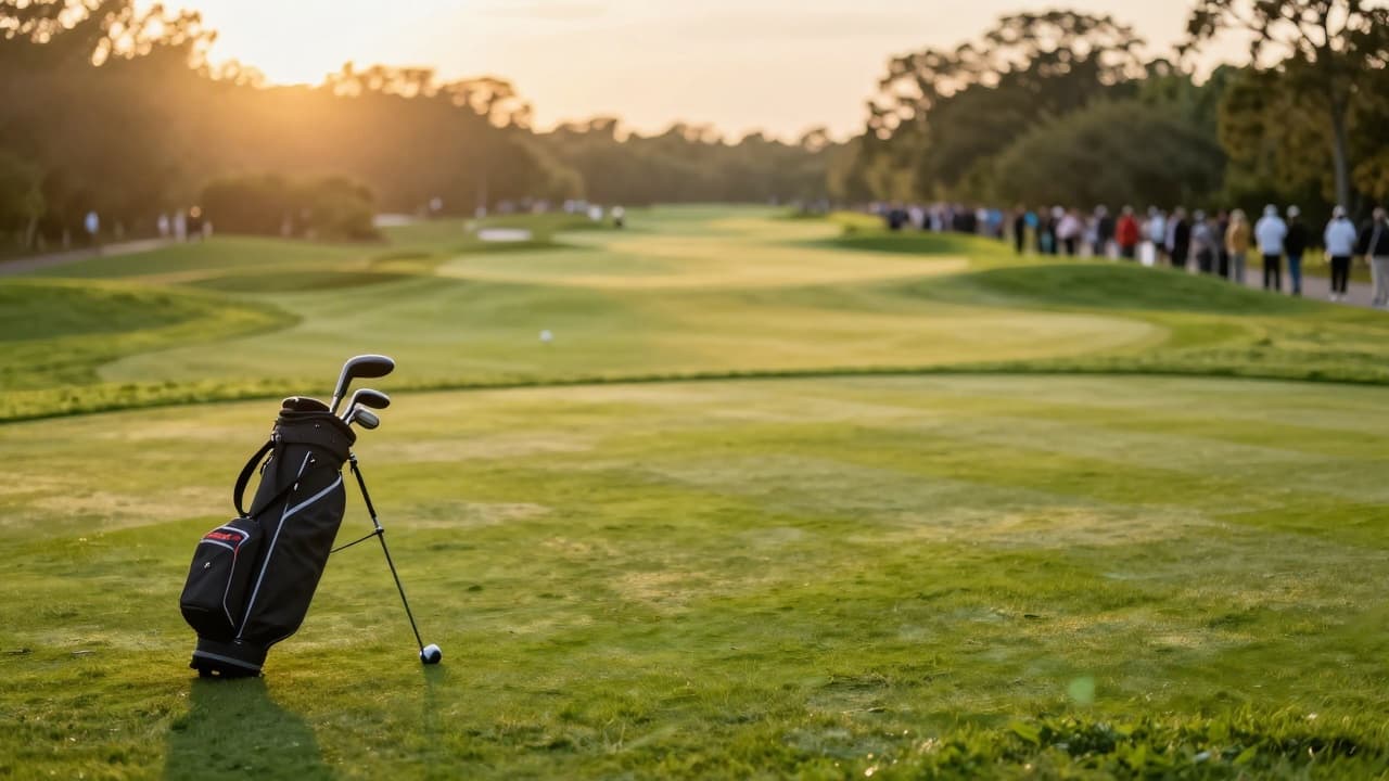 Dramatic moment on the final hole