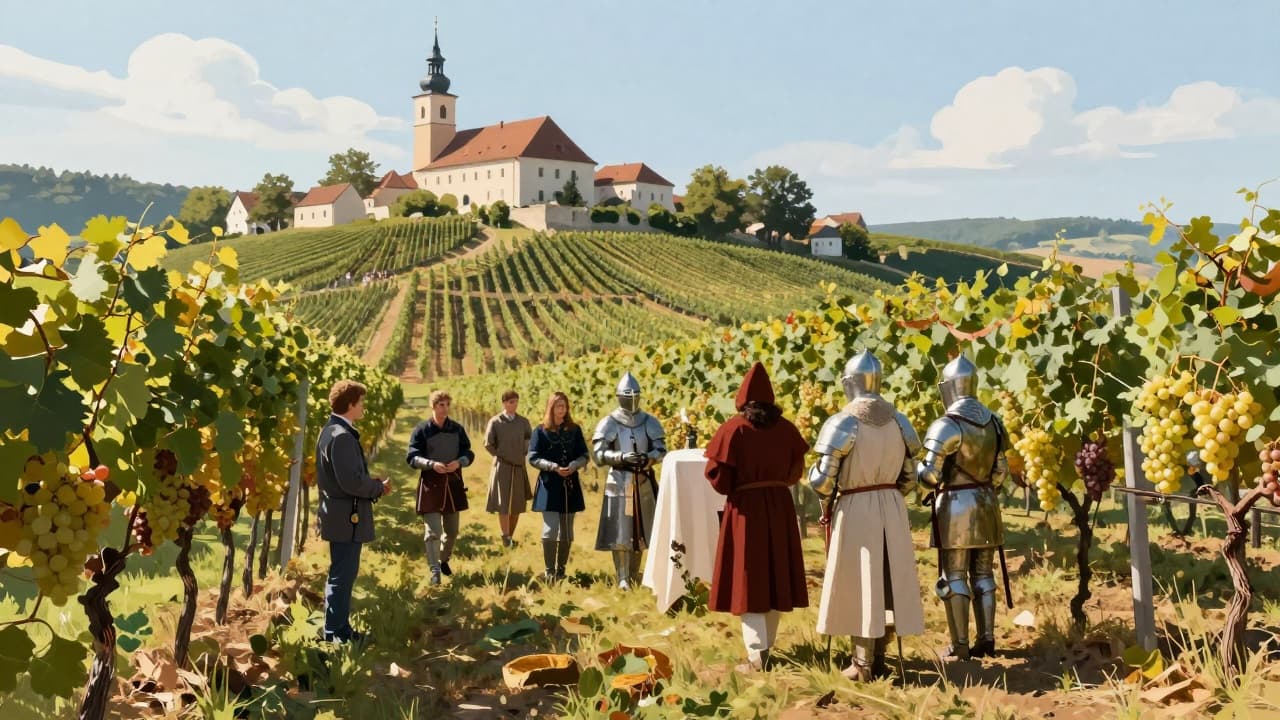 The European grape harvest event in Našici, Croatia.