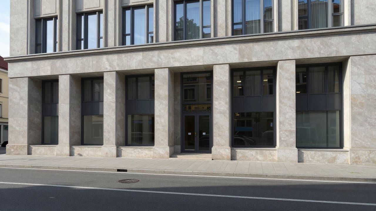 Administrative building in Zagreb