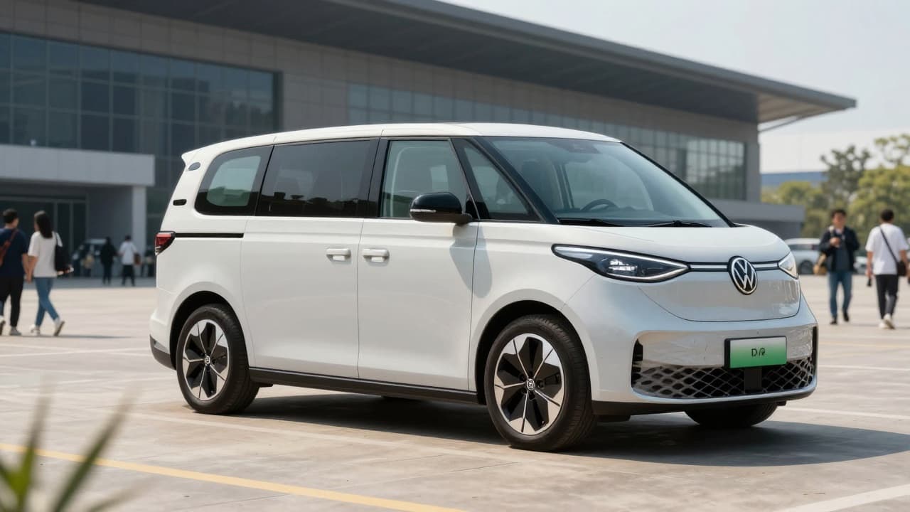 Volkswagen ID. Buzz na izložbenom prostoru