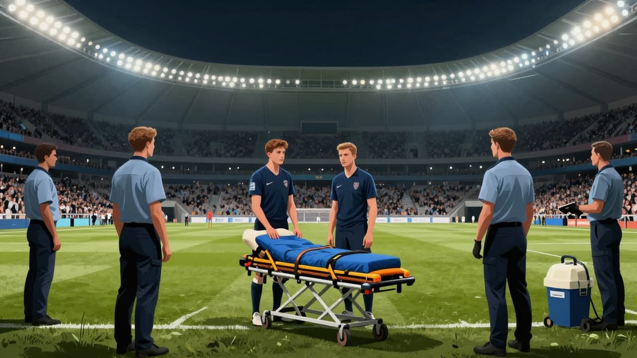 Nosila na terenu tijekom utakmice