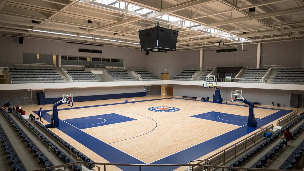 Unutrašnjost sportske dvorane