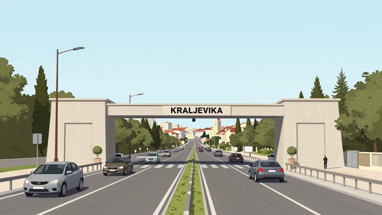 Prikaz budućeg kružnog toka na istočnom ulazu