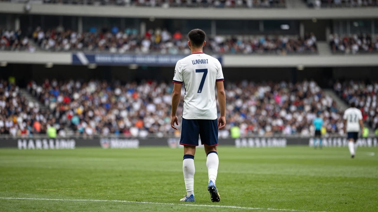 English midfielder in the jersey