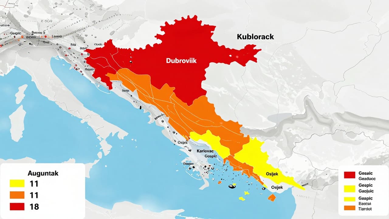 Kartografija upozorenja na toplinski val