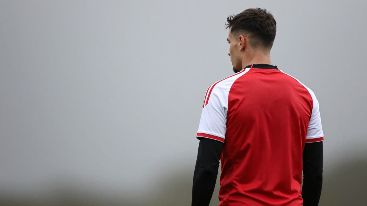 Shea Charles in a Fulham jersey