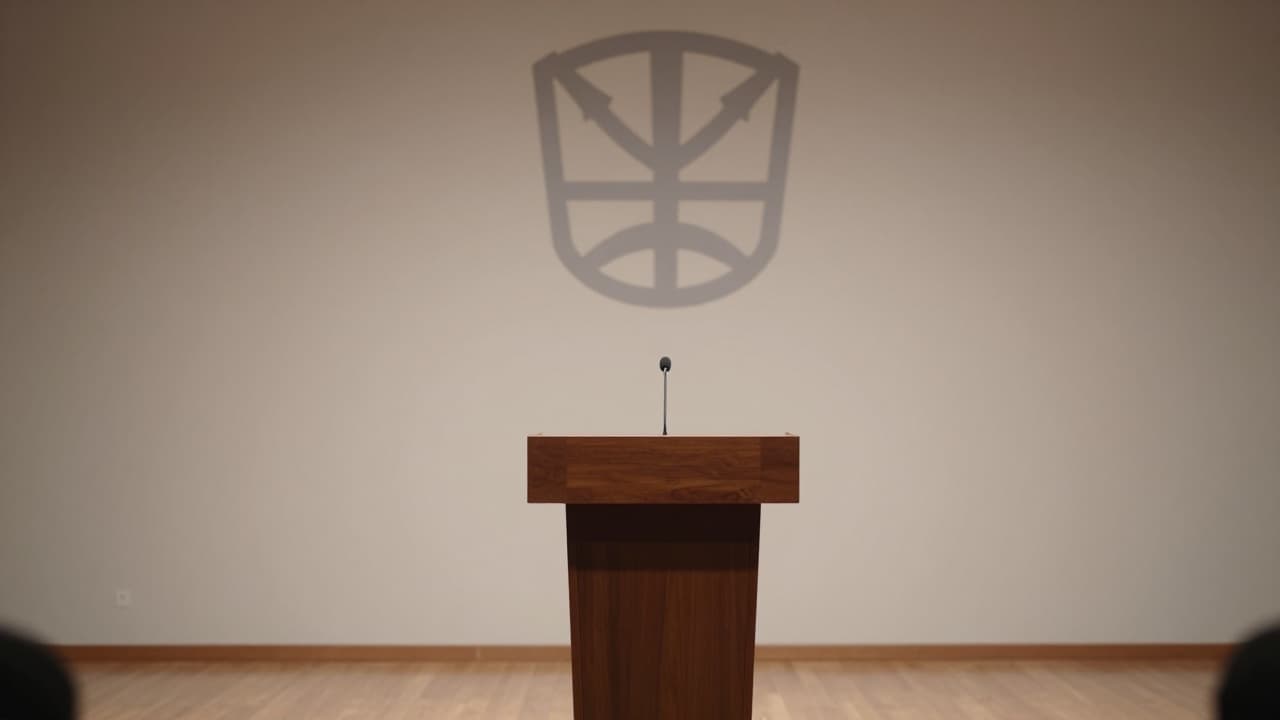 Press conference in the union's premises