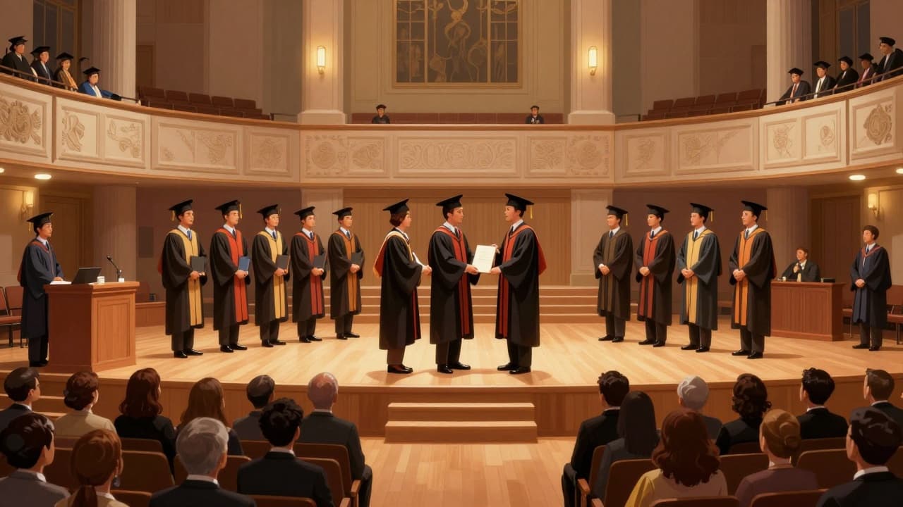 Diplomanti na svečanoj promociji