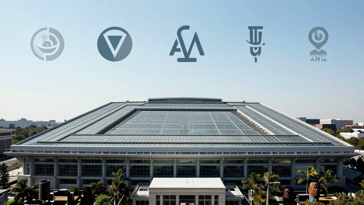 Graham, Norman, Pentagon and logos