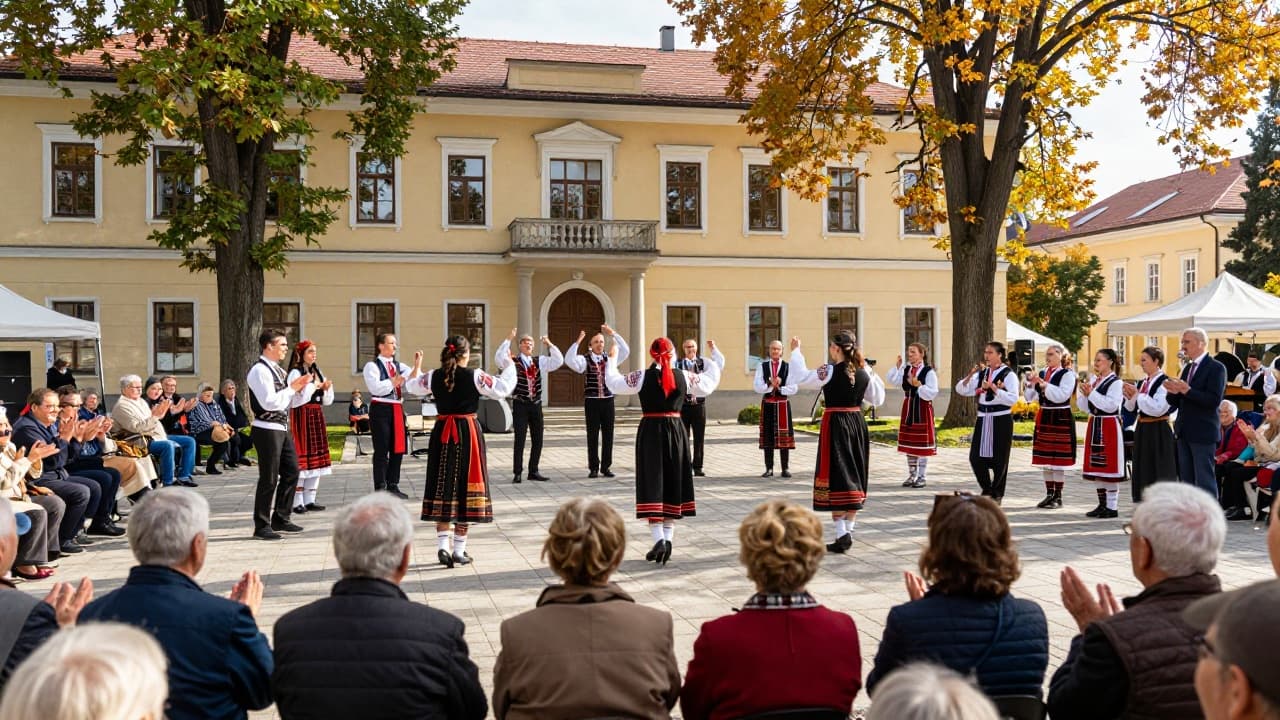 Folkloristi u narodnim nošnjama
