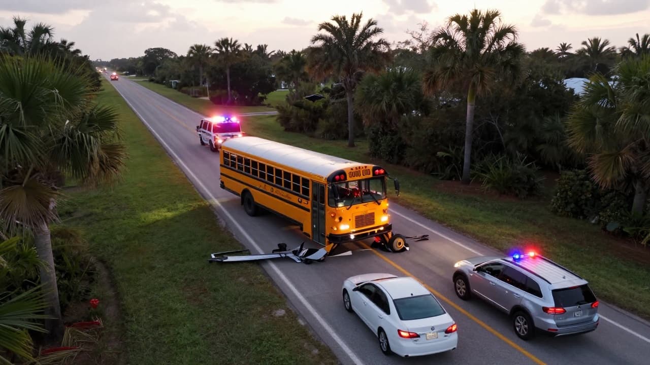 Prikaz sudara autobusa na cesti