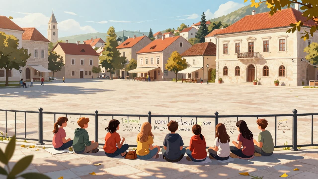 Dječji natječaj na trgu