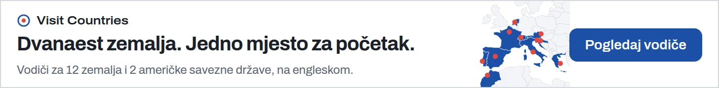Dvanaest zemalja. Jedno mjesto za početak. — visitcountries.net